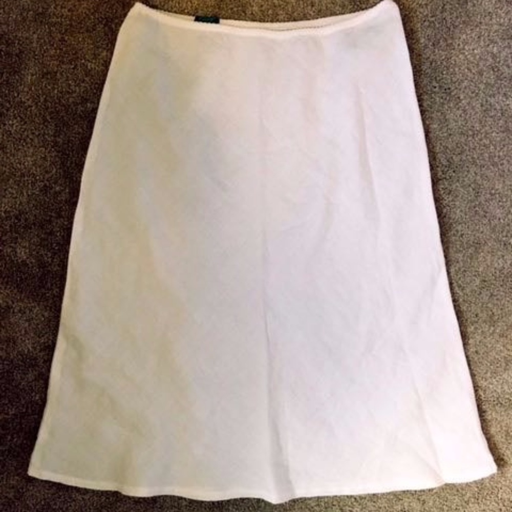 United Colors of Benneton Linen Skirt